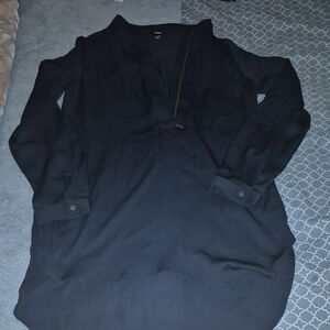 Mossimo Supply Co. Midnight Black Blouse